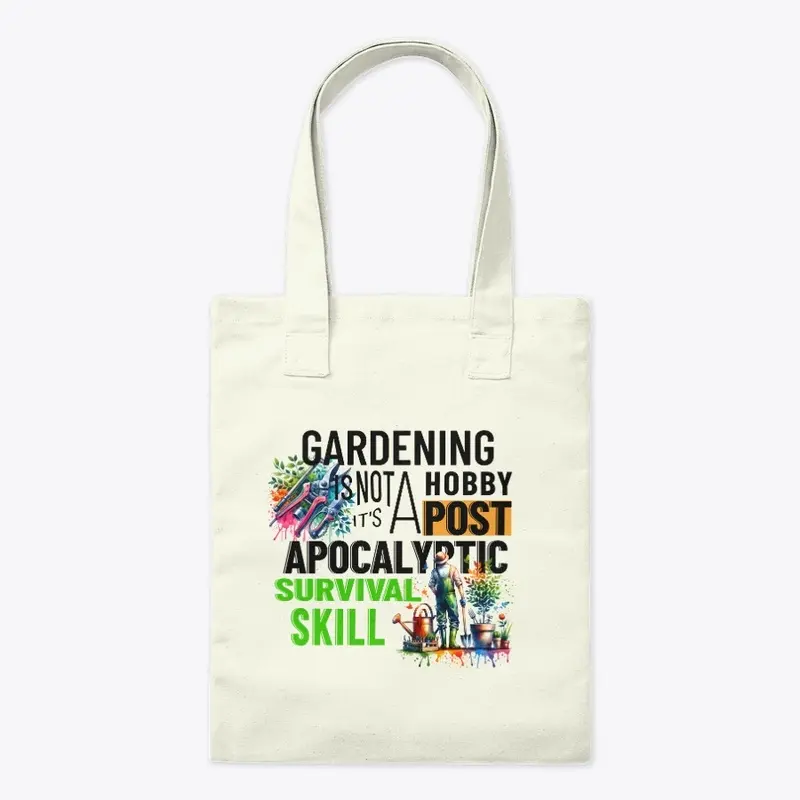 Vibrant Survival Garden Tote